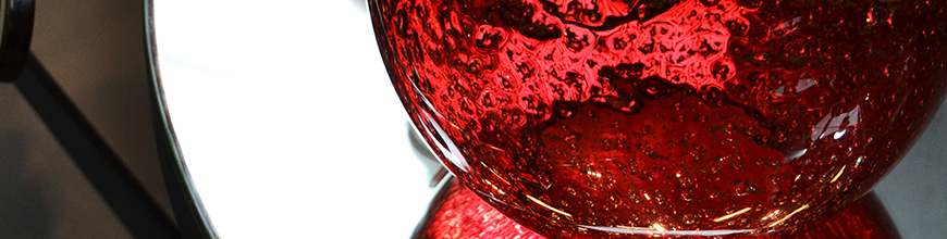 Verre soufflé incandescent — collection Home got Hot
